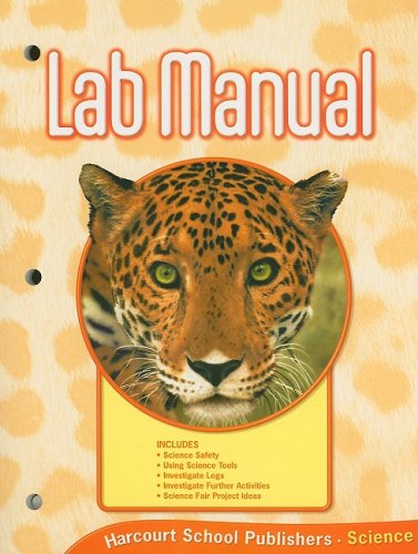 Harcourt Science: Lab Manual Grade 5 HARCOURT SCHOOL PUBLISHERS