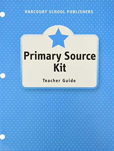 Primary Source Kit Grade K-6: Social Studies [Hardcover] Harcourt School Publishers