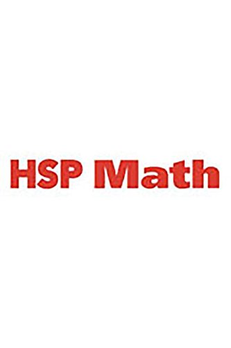 Math Practice Workbook Grade 4: Teacher Edition (Harcourt School Publishers Math) Harcourt School Publishers