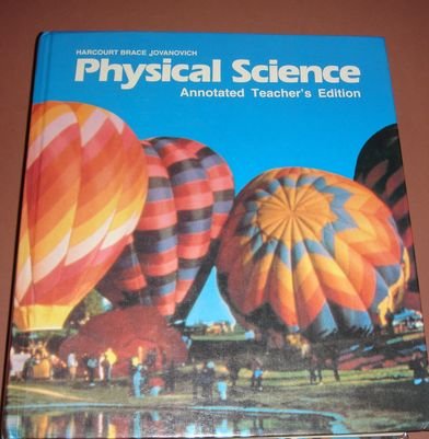 Physical Science: Annotated Teacher's Edition [Hardcover] unknown author