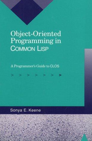 Object Oriented Programming In Common Lisp