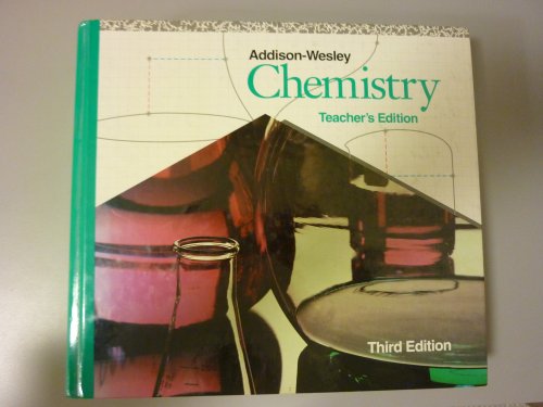 Chemistry: Teacher's Edition: Third Edition: Addison-wesley [Hardcover] Antony C. Wilbraham