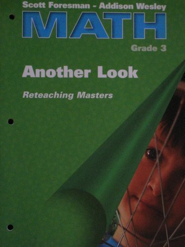 SFAW MATH GRADE 3 RETEACHING BLACKLINE MASTERS [Hardcover] Scott Foresman