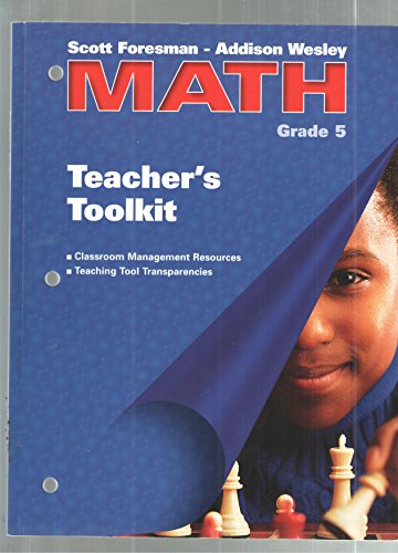 Math, Grade 5, Teacher's Toolkit [Paperback] unknown author