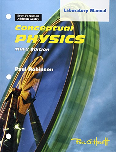 Conceptual Physics Laboratory Manual Addison-Wesley