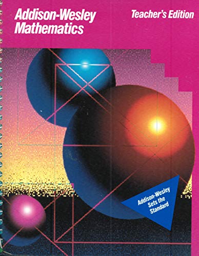 Addison-Wesley Mathematics Grade 4 Teacher's Edition [Paperback] Robert E. Eicholz