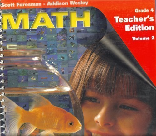 Math Grade 4 Teacher's Edition Volume 2 [Spiral-bound] Randall I. Charles