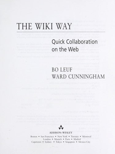 Wiki Way The