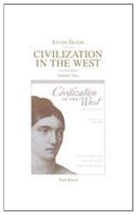 Study Guide for Civilization in the West, Vol. 2 Kishlansky, Mark