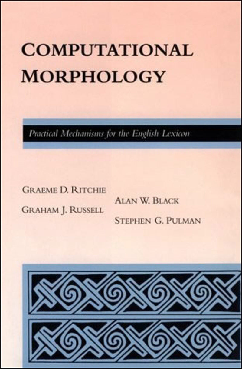 Computational Morphology