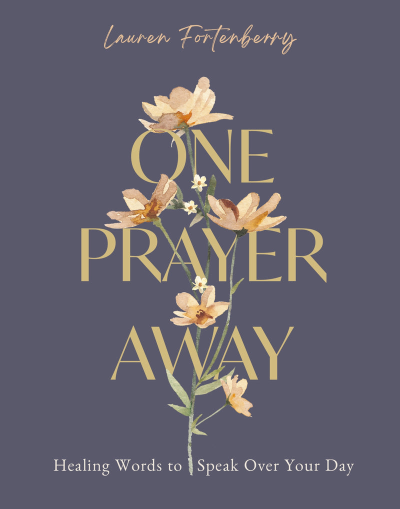 One Prayer Away: Healing Words to Speak Over Your Day - 90 Daily Devotions for Christian Women – The Perfect Devotional Gift for Mom