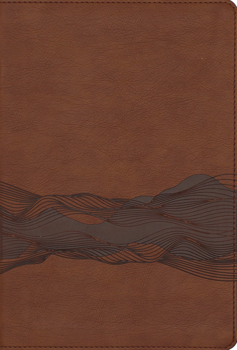 NIV, Timeline Bible, Leathersoft, Brown, Red Letter, Comfort Print: A Chronological Study through Scripture