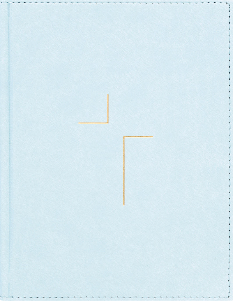The Jesus Bible, NIV Edition, Leathersoft over Board, Blue, Comfort Print
