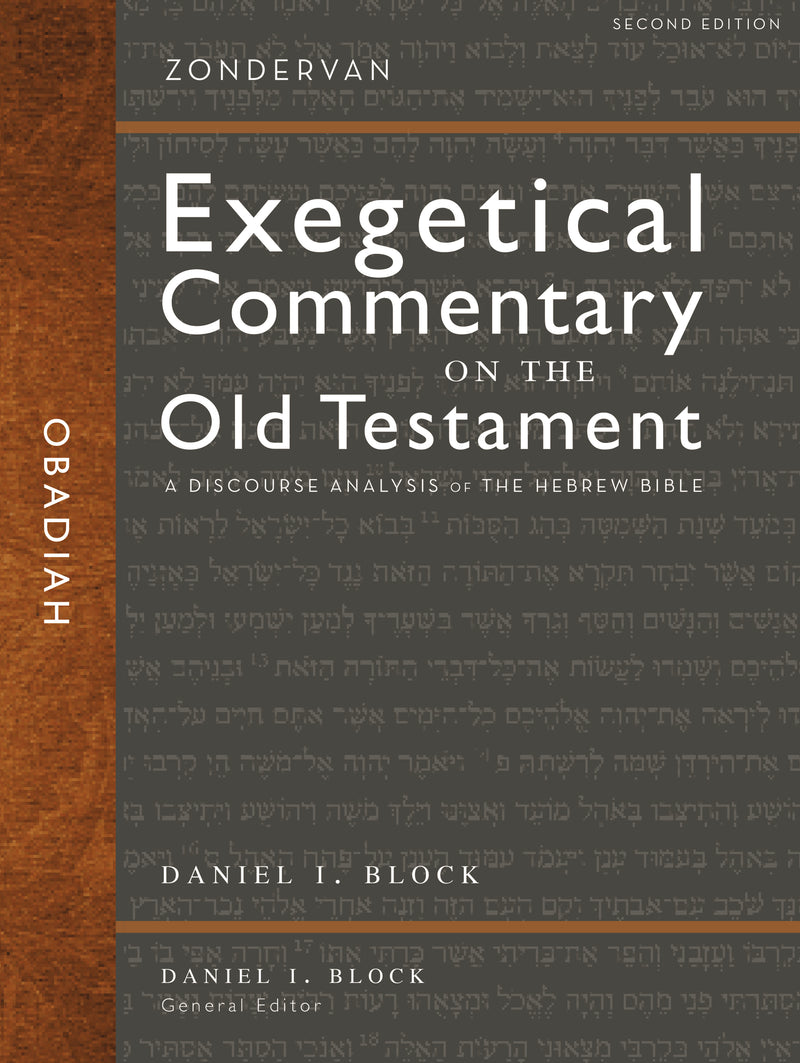 Obadiah: A Discourse Analysis of the Hebrew Bible
