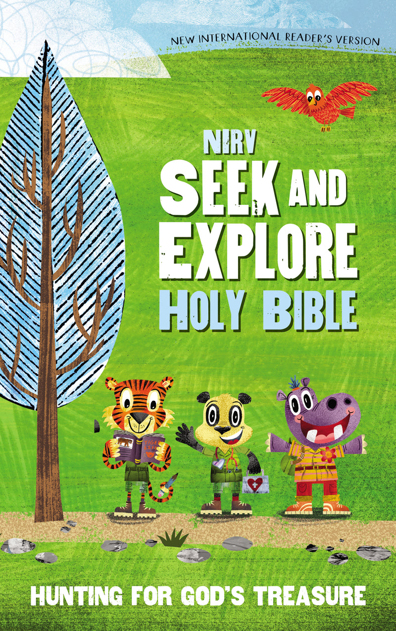 NIrV, Seek and Explore Holy Bible, Hardcover: Hunting for God’s Treasure