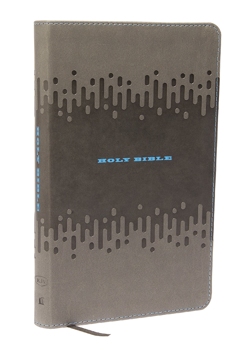 KJV, Bible for Kids, Leathersoft, Charcoal: Thinline Edition