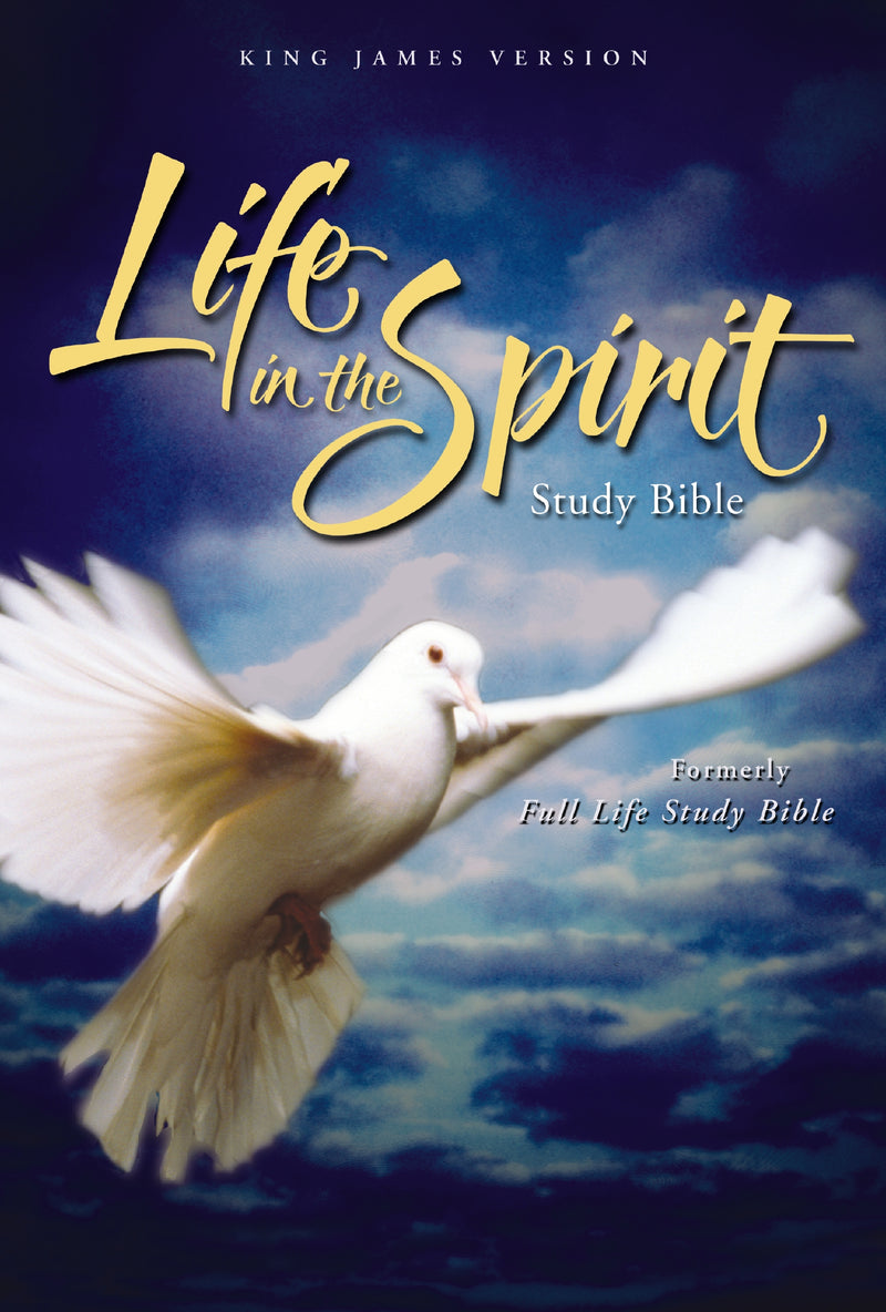 KJV, Life in the Spirit Study Bible, Genuine Leather, Black, Red Letter