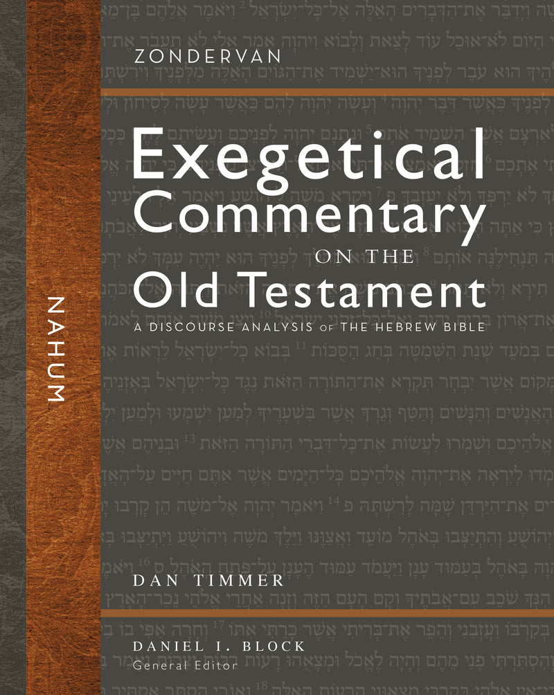 Nahum: A Discourse Analysis of the Hebrew Bible