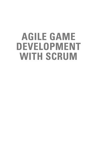 Agile Game Development With Scrum
