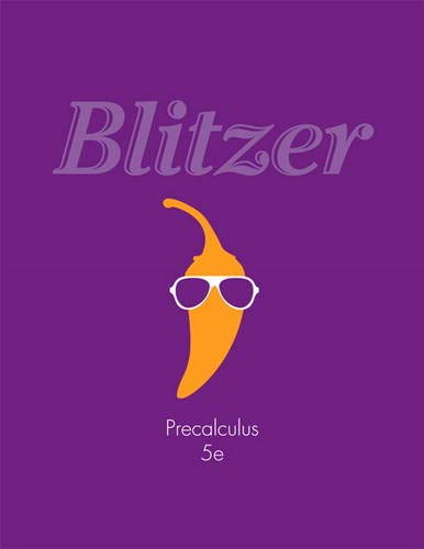 Precalculus (5th Edition) Blitzer, Robert F.