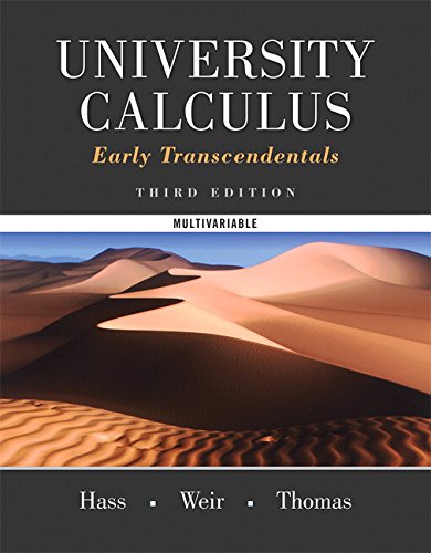 University Calculus Early Transcendentals Multivariable Plus Mylab Math Access Card Package
