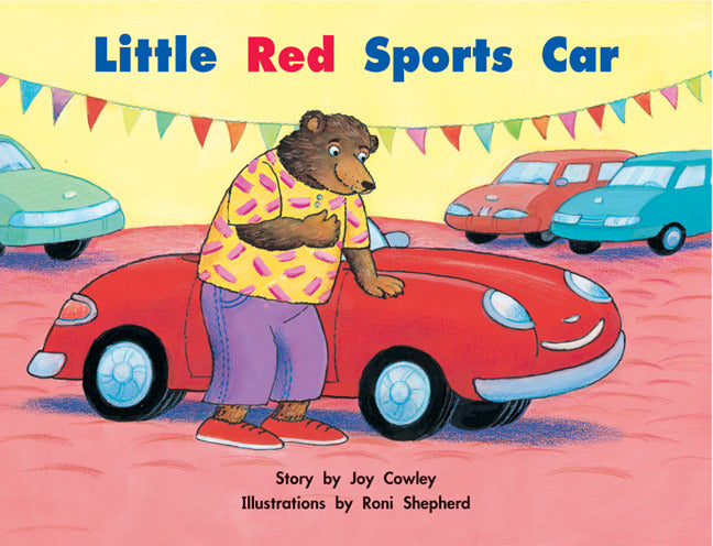 Story Basket Little Red Sports Car Big Book