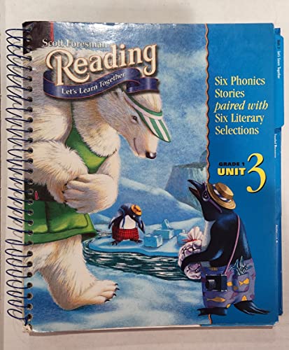 Scott Foresman Reading: Let's Learn Together, Grade 1, Unit 3 [Spiral-bound]