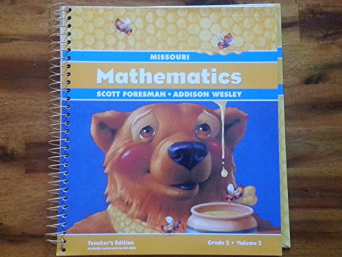 Scott Foresman-Addison Wesly Mathematics Grade 2 Volume 2 [Spiral-bound] Crown Fennell Charles