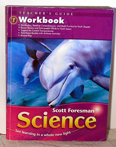 Scott Foresman Science Workbook Grade 3 Teacher's Guide ISBN 0328126063, 9780328126064 [Unknown Binding] Scott Foresman
