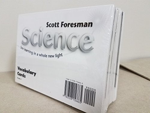 Science 2006 Vocabulary Cards Grade 4 [Cards]