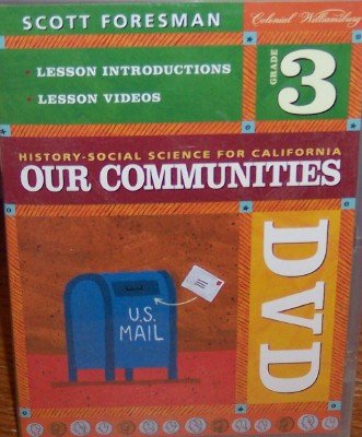 History Social Science 2006 DVD Grade 3 [Hardcover] Scott Foresman