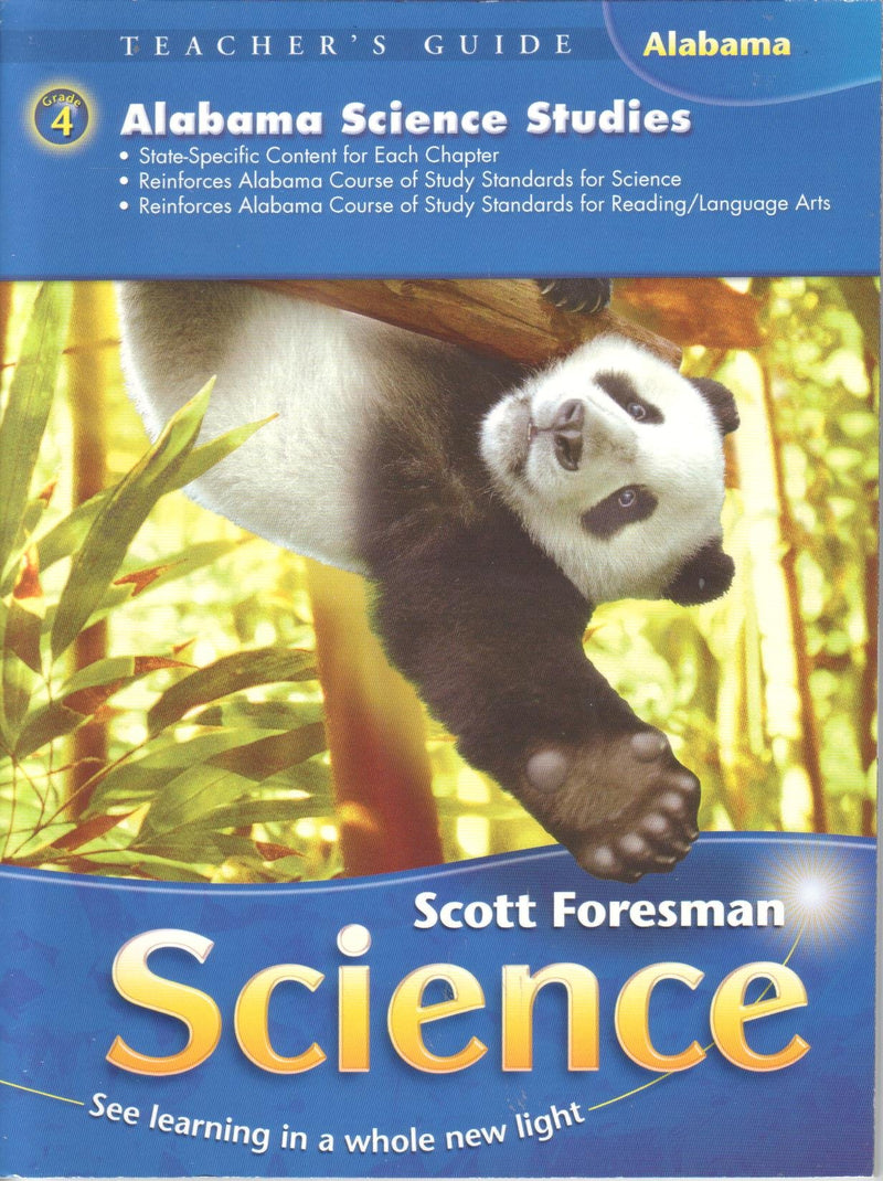 Teacher's Guide Alabama Science Studies Grade 4 (Grade 4 - Alabama Teacher's Guide - Science Studies) [Paperback] Scott Foresman