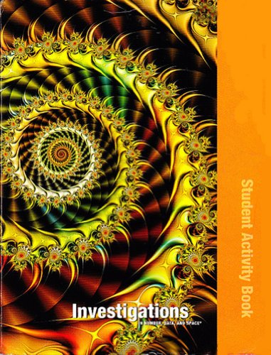 Investigations in Number, Data, and Space, Grade 4: Student Activity Book [Paperback] Pearson Education, Inc.