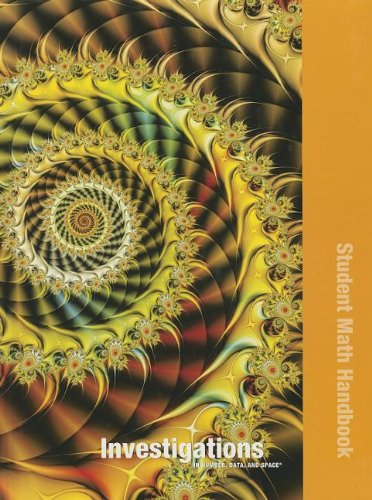 Investigations in Number, Data, and Space (Student Math Handbook) [Hardcover] Scott Foresman & Co.