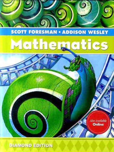 SCOTT FORESMAN ADDISON WESLEY MATH 2008 STUDENT EDITION (HARDCOVER) [Hardcover] Charles, Randall I.; Crown, Warren and Fennell, Francis (Skip)