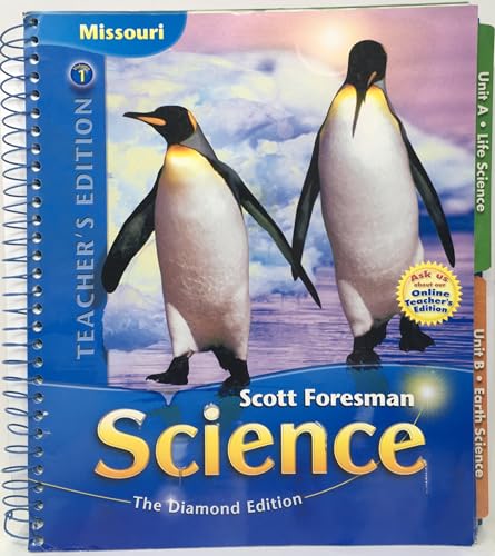 Scott Foresman Science Diamond Edition Gr 1 Missouri Teacher's Edition Vol 1 [Spiral-bound] Pearson Education