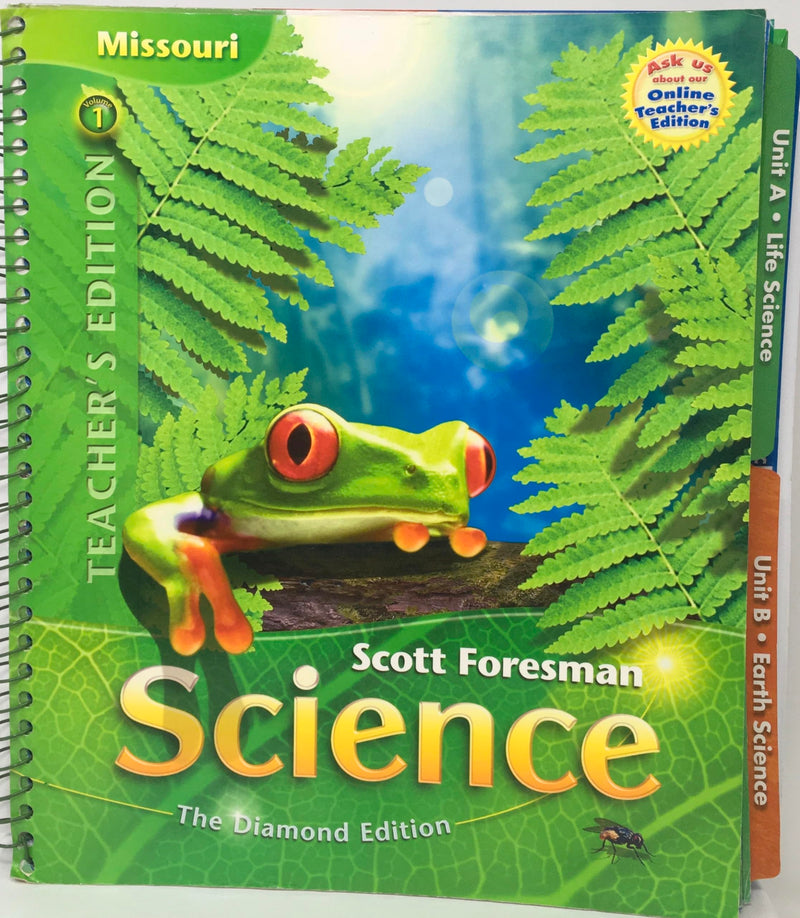 Scott Foresman Science Diamond Edition Vol 1 Missouri Teacher's Edition [Spiral-bound] Pearson Education