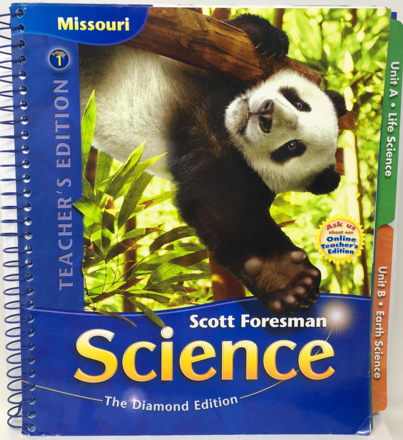 Scott Foresman Science Diamond Edition Grade 4 Volume 1 Missouri Teacher's Edition [Spiral-bound] Pearson Education