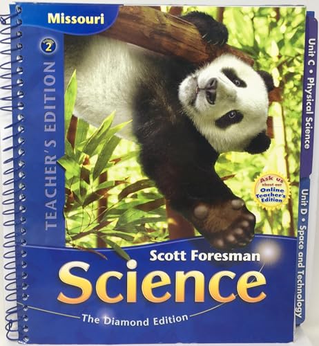 Science The Diamond Edition Teacher's Edition Volume 2 Missouri [Spiral-bound] Pearson Education