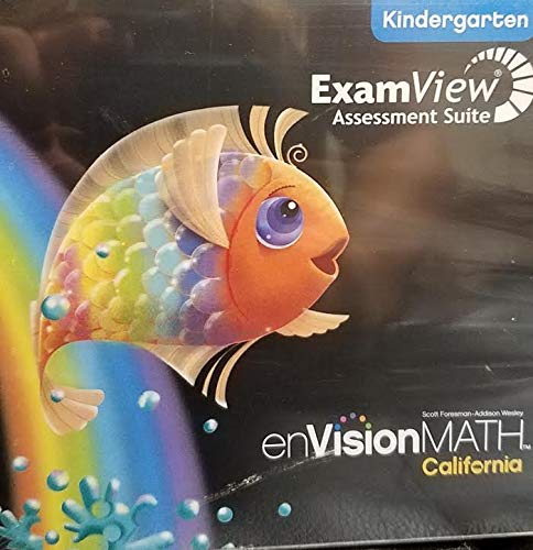 En Vision Math Gr K Exam View California Edition [Textbook Binding] Addison Wesley