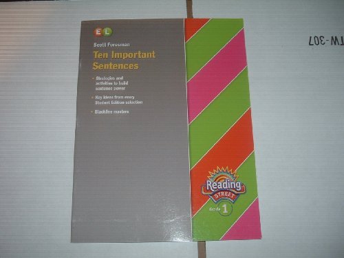 Reading 2010 (Ai5) Ten Important Sentences Grade 1 [Loose Leaf] Scott Foresman