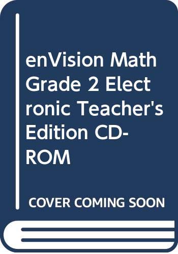 enVision Math, Grade 2 Electronic Teacher's Edition CD-ROM [CD-ROM] Pearson