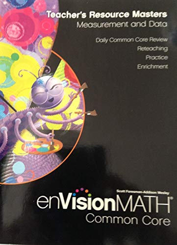 Envisionmath Common Core, Grade 1: Teacher's Resource Masters Measurement and Data [Unknown Binding] Charles