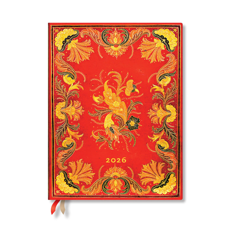Paperblanks | 2026 Fiammetta | Fiammetta | 12-Month Planner Flexis | Ultra | Day-at-a-Time | Elastic Band | 432 Pg | 80 GSM