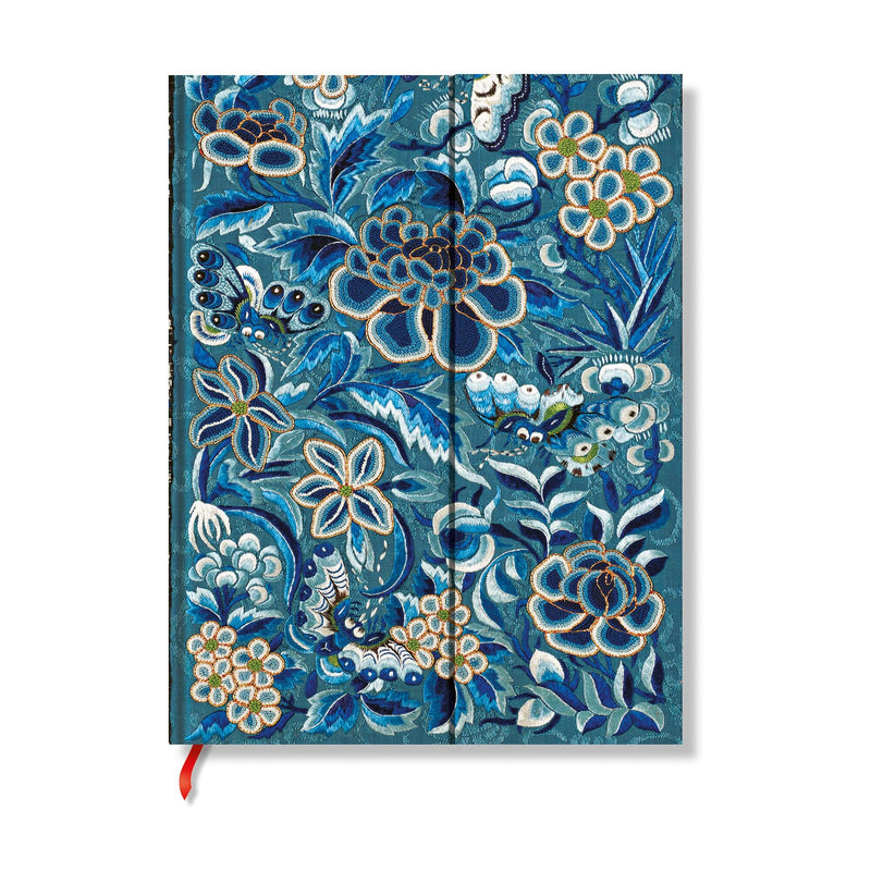 Blue Willow Midi Hardcover Address Book, 144pg, 120GSM by Paperblanks (Celebrate Hanfu)