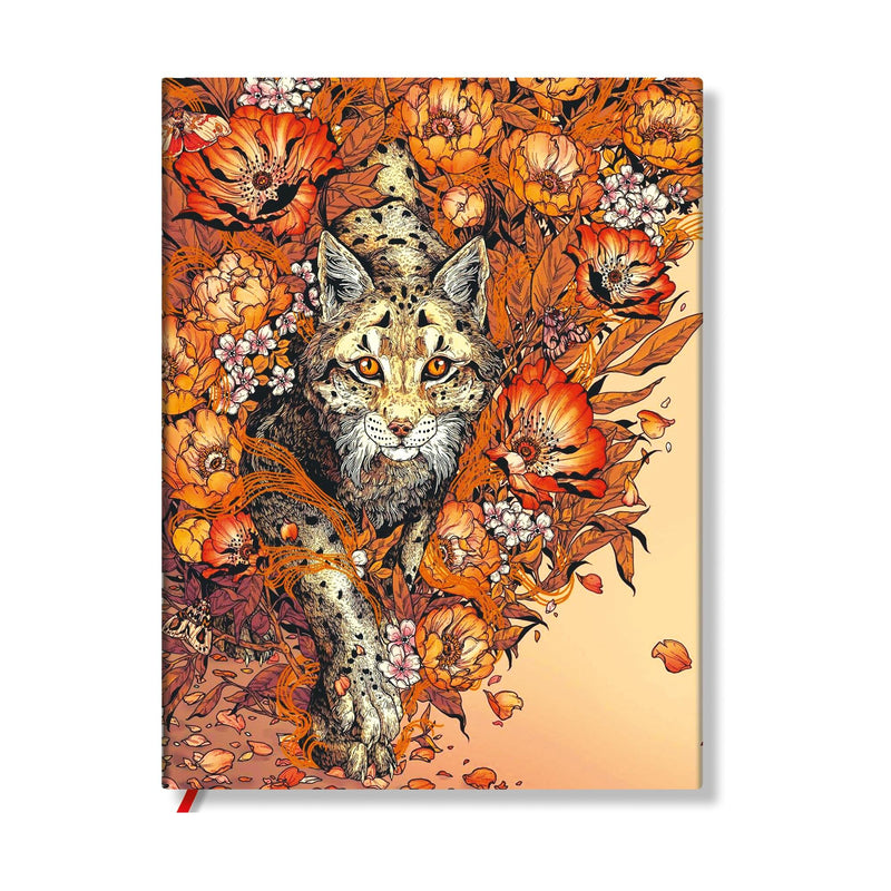 Lynx Rising Ultra Unlined Softcover Journal, 176pg, 100GSM by Paperblanks (Erica Williams Art)