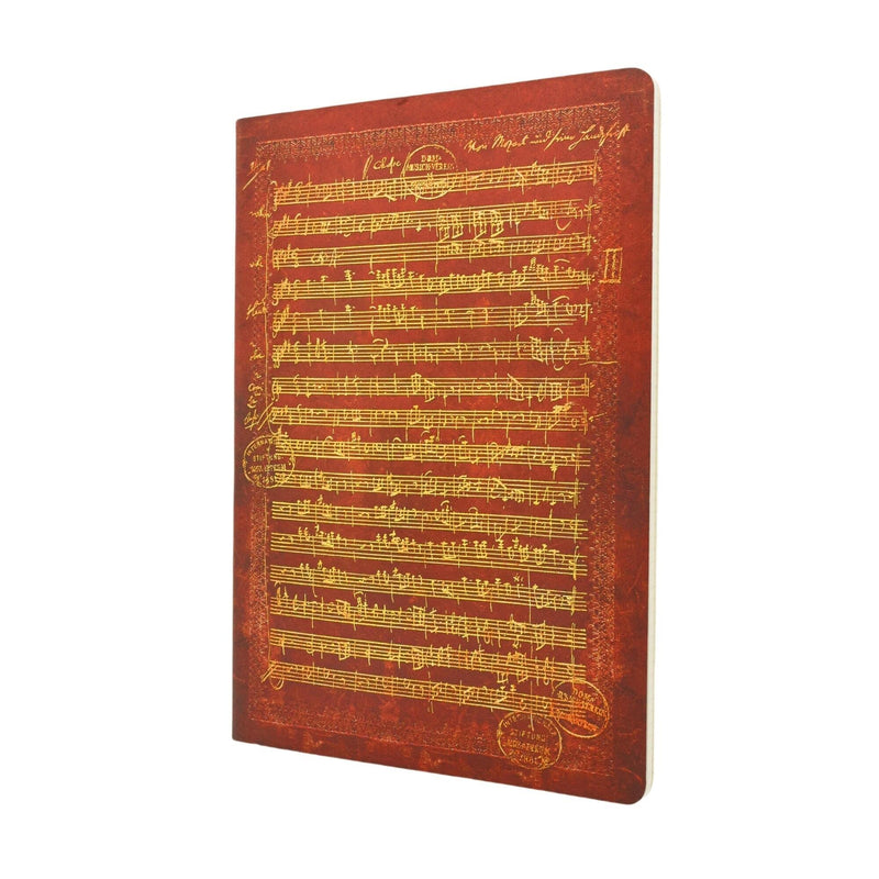 Mozart, The Hunt A4 Dot Grid Softcover Cahier, 80pg, 100GSM by Paperblanks (Embellished Manuscripts Collection)