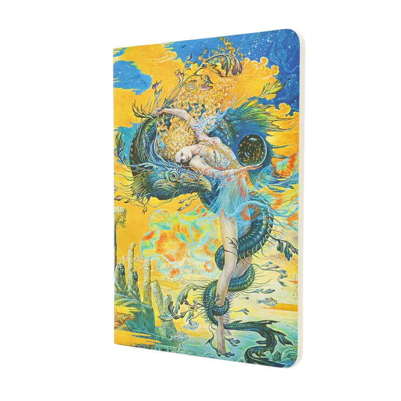 Temptation A5 Gridded Softcover Cahier, 80pg, 100GSM by Paperblanks (Visions of Paradise)