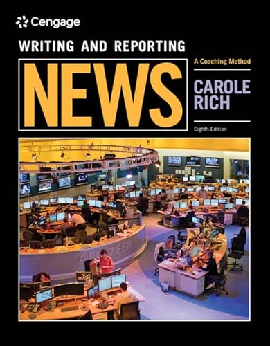 Bundle: Student Workbook for Rich's Writing and Reporting News: A Coaching Method, 8th + MindTap Mass Communication, 1 term (6 months) Printed Access Card for Rich's Writing and Reporting News: A Coaching Method, 8th