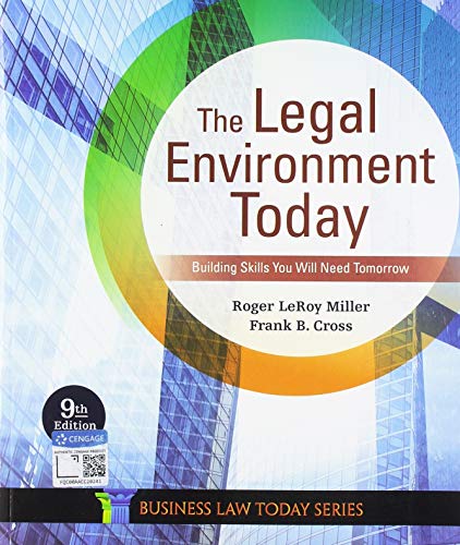 The Legal Environment Today
